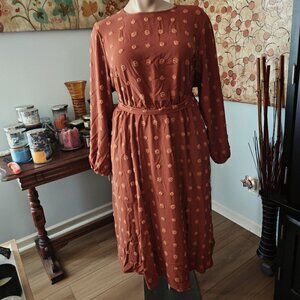 26W Fall Midi Dress